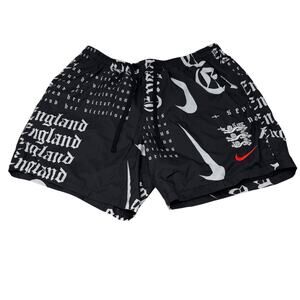 Nike England National Team FC Soccer All Over Swoosh Sports EU Gym Shorts XL